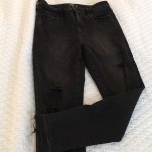 A&F Simone High Rise Ankle - sz 6